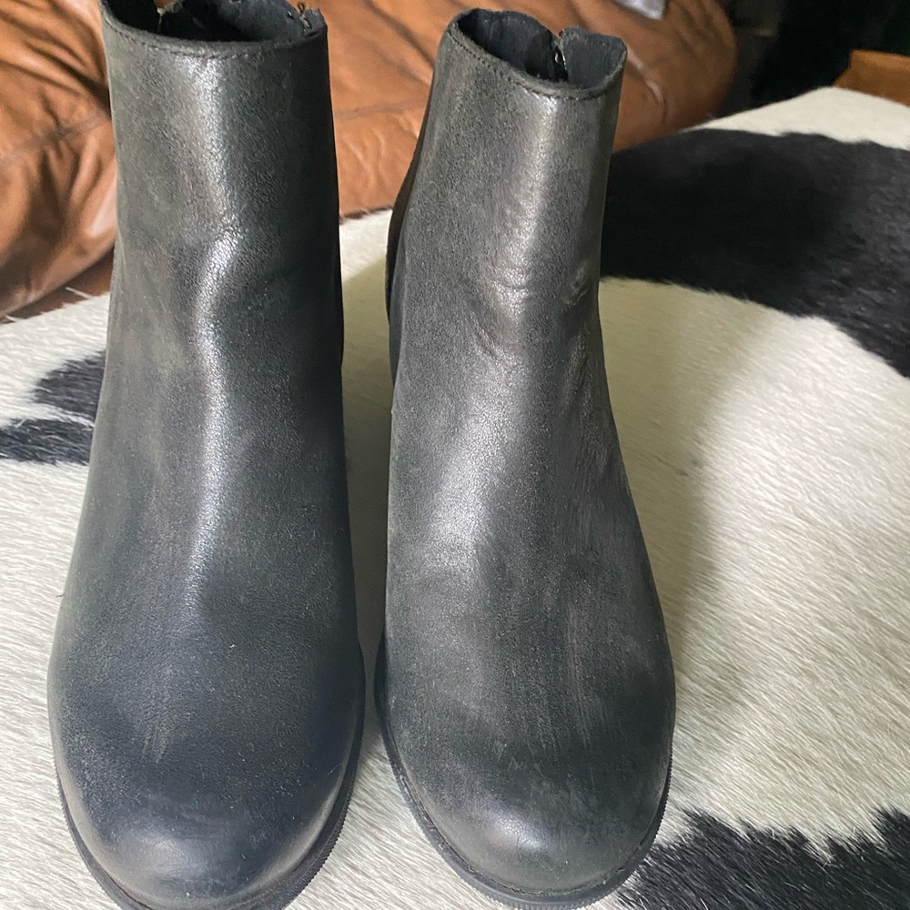 Sorel Black Ankle Boots